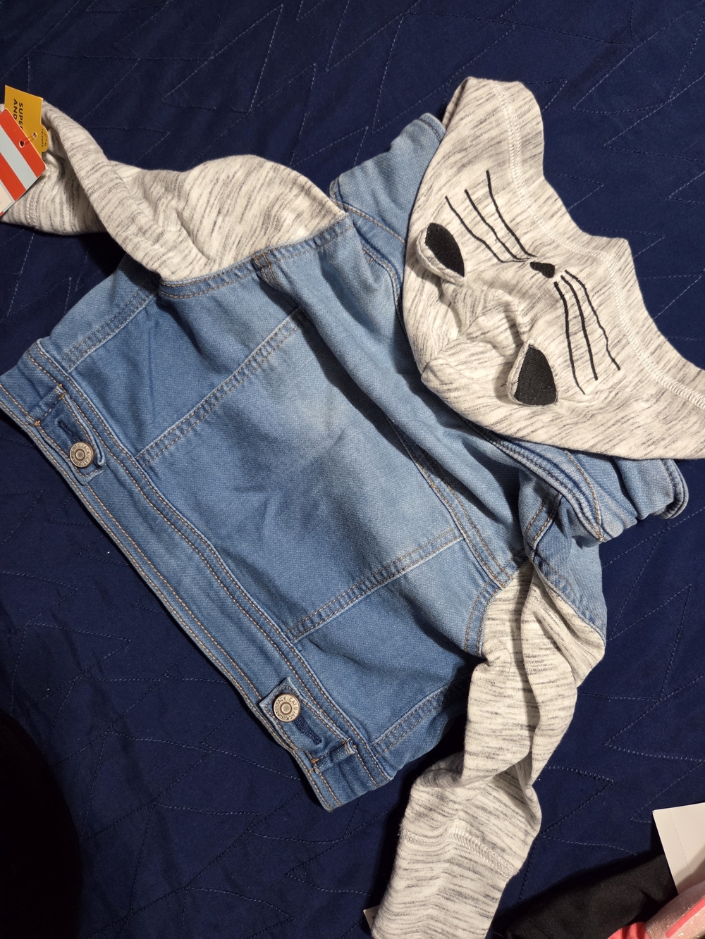 Baby Clothes 12 Months Denim Jacket And Leggins